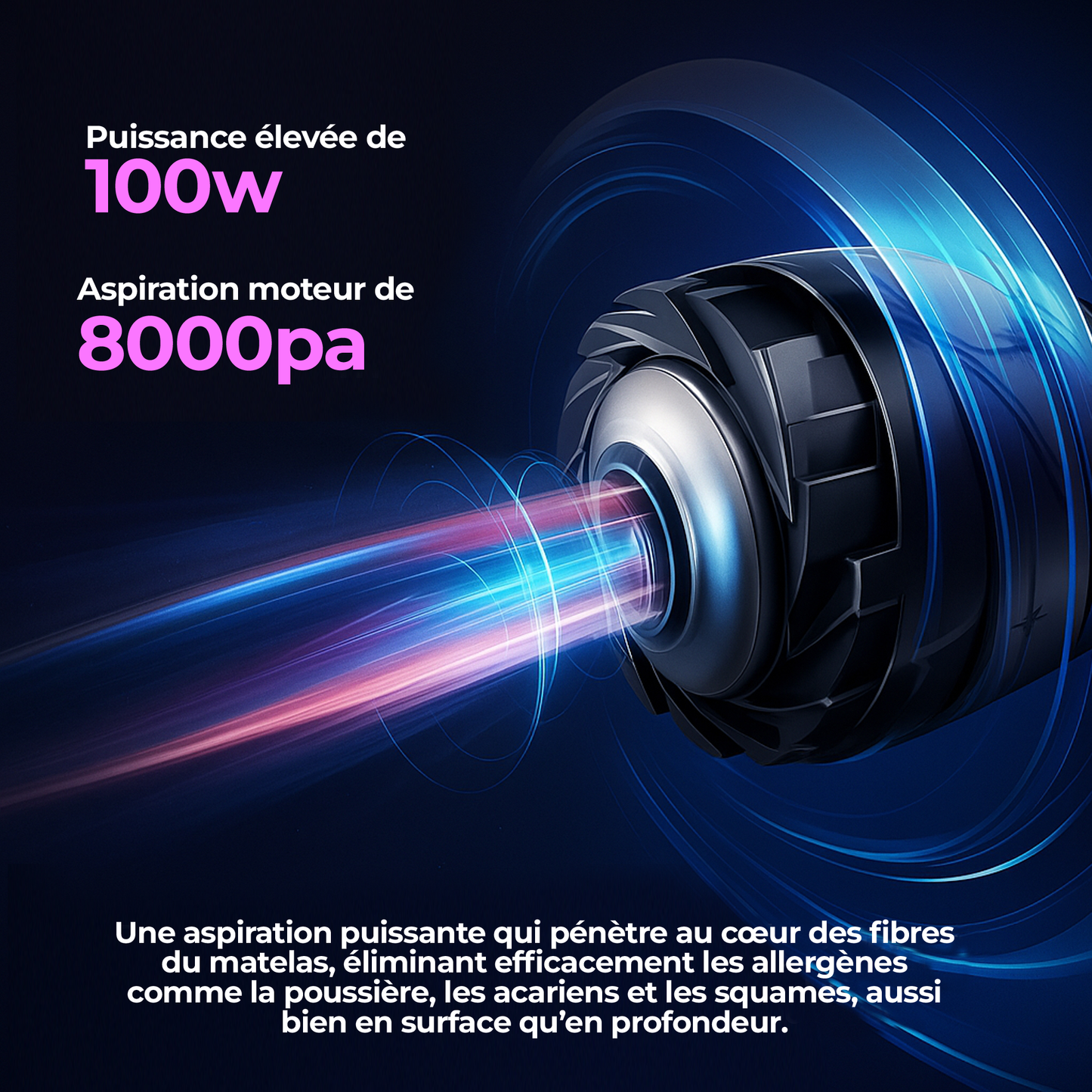 Aspirateur à main UV AlergoVac™