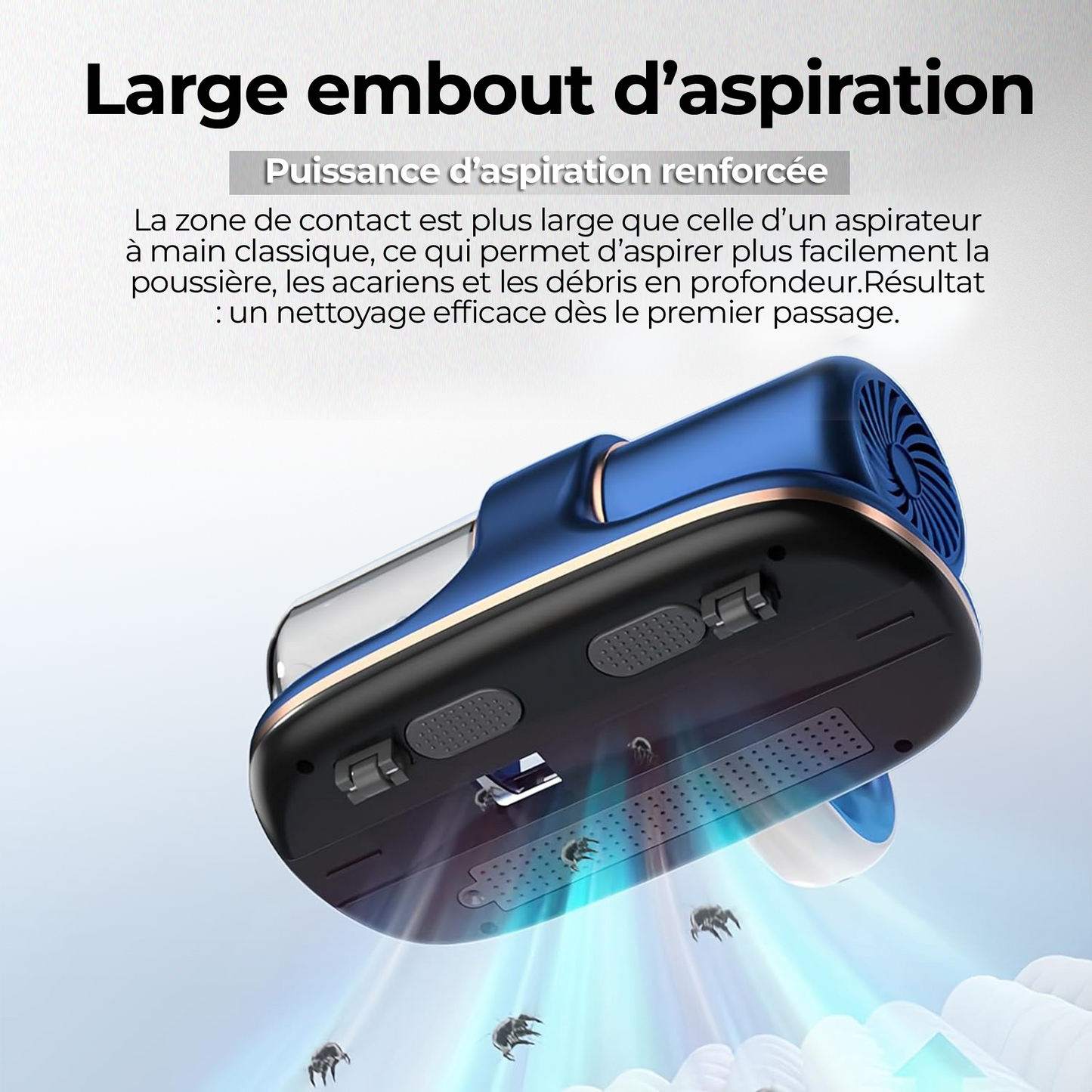 Aspirateur à main UV AlergoVac™