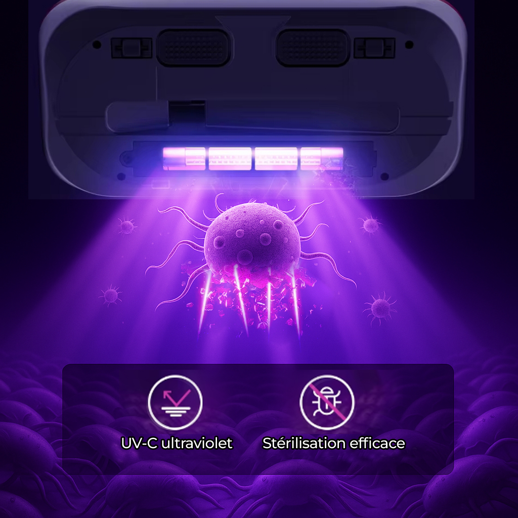 Aspirateur à main UV AlergoVac™